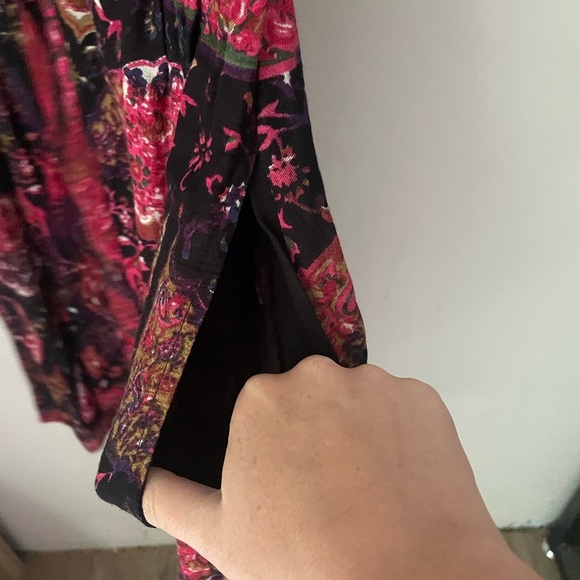 MINKPINK x Urban Outfitters Black and Pink Dress Size Small - Picture 3 of 6